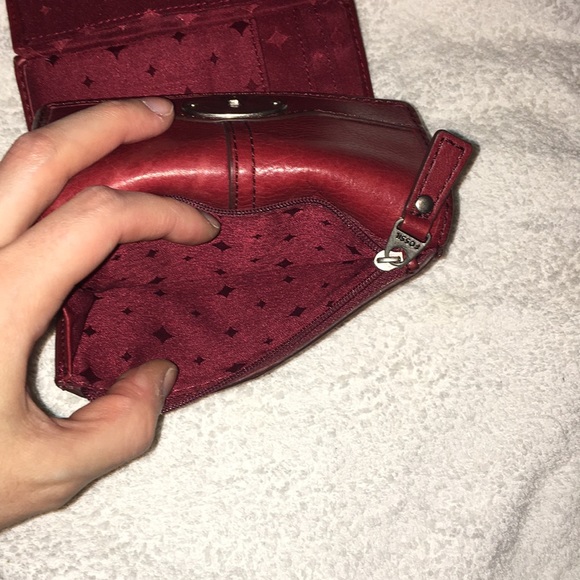 AUTHENTIC Leather Fossil wallet - Picture 6 of 8